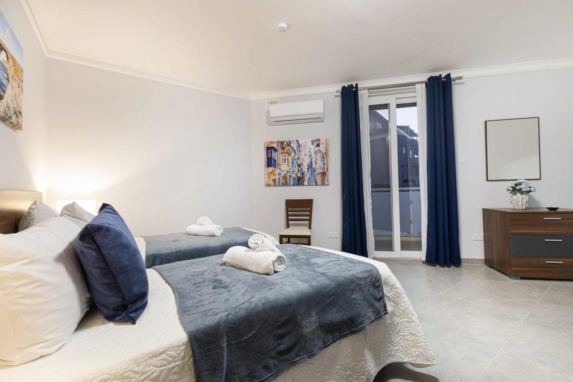 Luxurious & Spacious 2Bd Accomodation At The Podium - Yacht Marina Area, Close To Valletta 姆西达 外观 照片